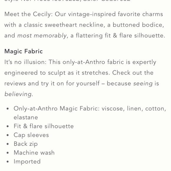 RARE sz L Maeve Cecily fit & flare sweetheart Colorful Midi Dress Anthropologie - Picture 6 of 6